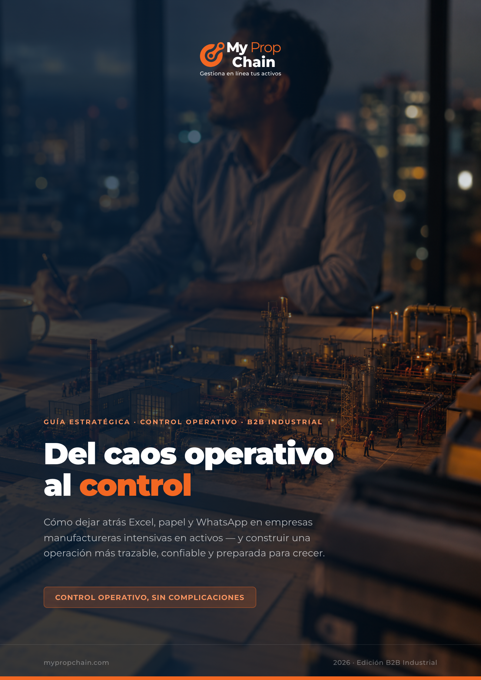 Portada del ebook «Del caos operativo al control»